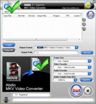 Abdio MKV Video Converter screenshot